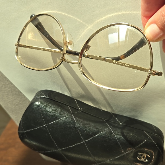 Chanel Gold Women's Sunglasses - Picture 14 of 14